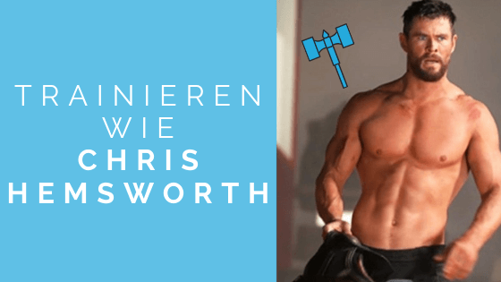 Chris Hemsworth Training Titelbild